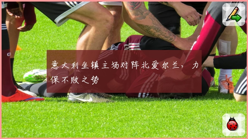 意大利坐镇主场对阵北爱尔兰，力保不败之势